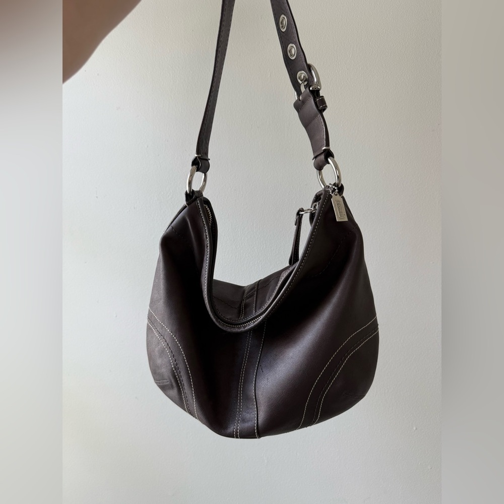 coach leather bag